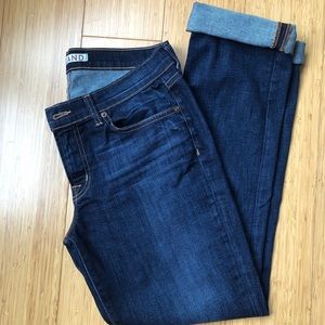 J Brand Caleb Dark Vintage Boyfriend Jeans size 27